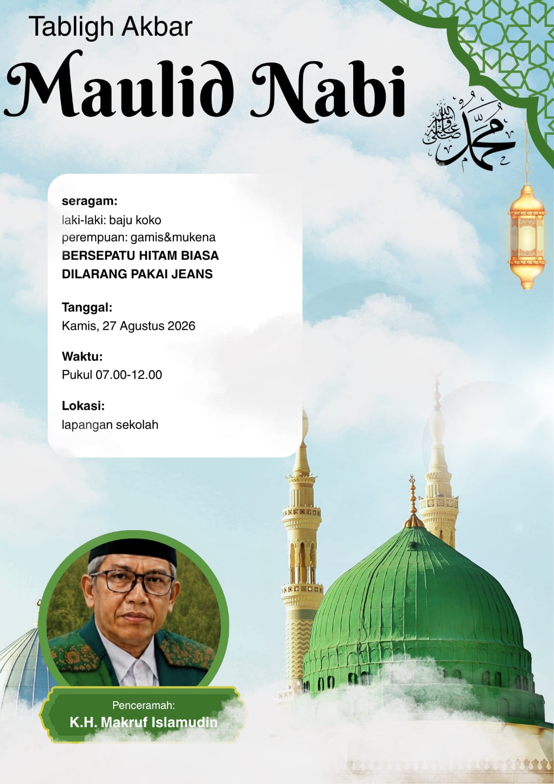 Maulid Nabi Muhammad SAW 1448 Hijriah